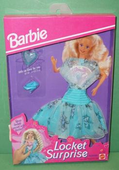 Mattel - Barbie - Locket Surprise - Blue Fashion - наряд